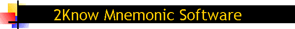 2Know Mnemonic Software